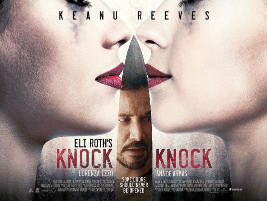 Imagem do Poster do filme 'Bata Antes de Entrar (Knock Knock)'