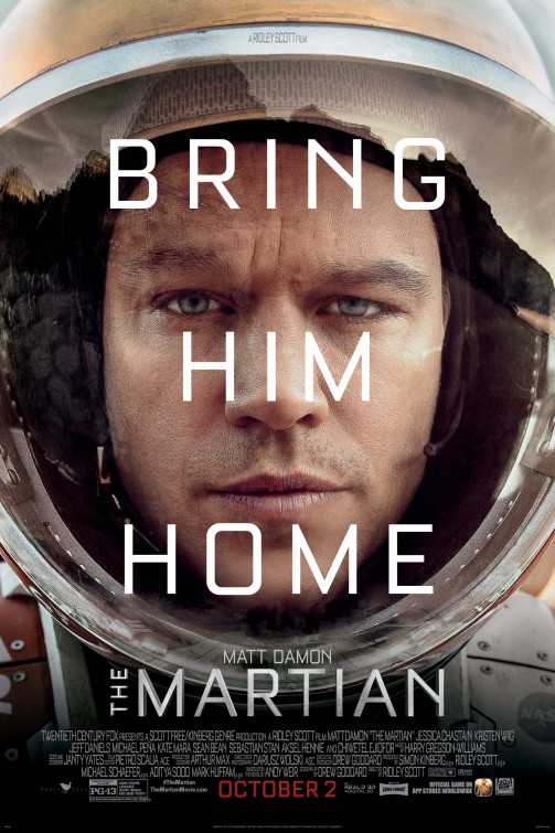 Imagem do Poster do filme 'Perdido em Marte (The Martian)'