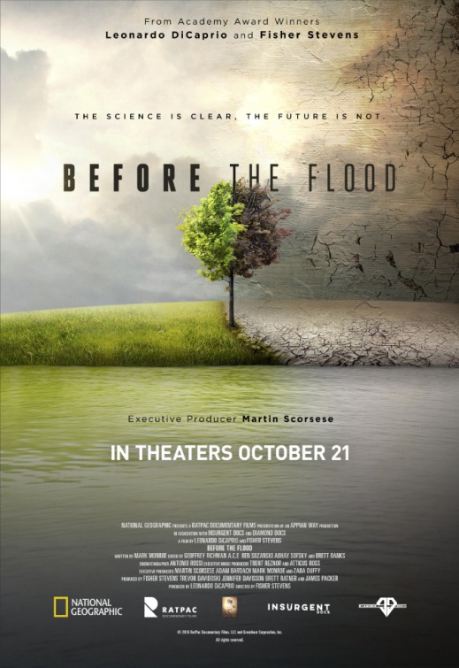 Imagem do Poster do filme 'Seremos História? (Before the Flood)'