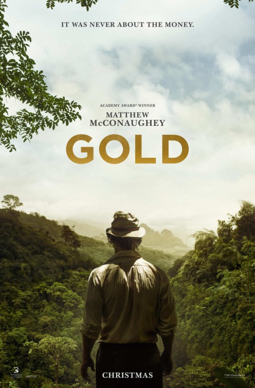 Imagem do Poster do filme 'Ouro e Cobiça (Gold)'