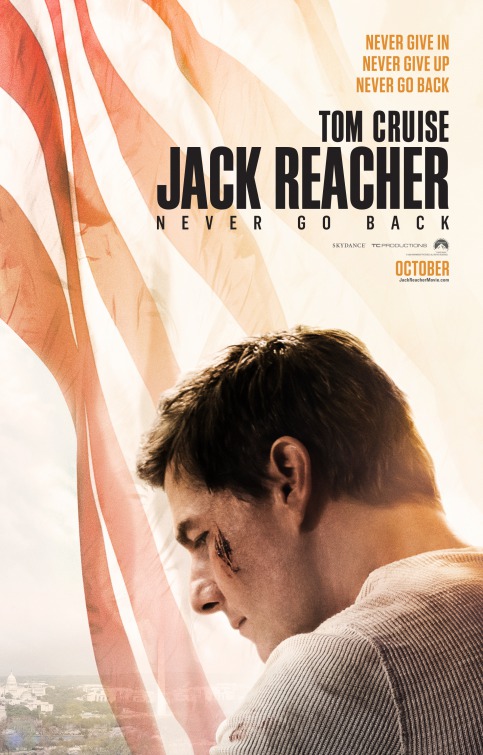 Imagem do Poster do filme 'Jack Reacher: Sem Retorno (Jack Reacher: Never Go Back)'