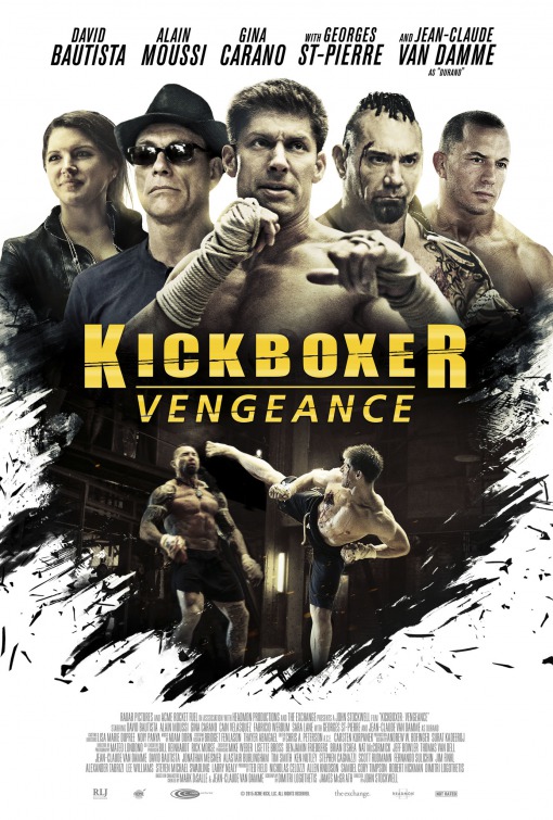 Imagem do Poster do filme 'Kickboxer - A Vingança (Kickboxer: Vengeance)'