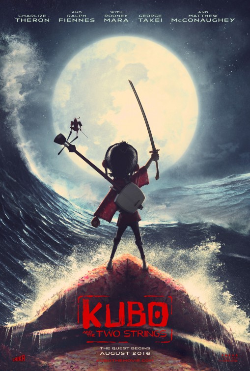 Imagem do Poster do filme 'Kubo e as Cordas Mágicas (Kubo and the Two Strings)'