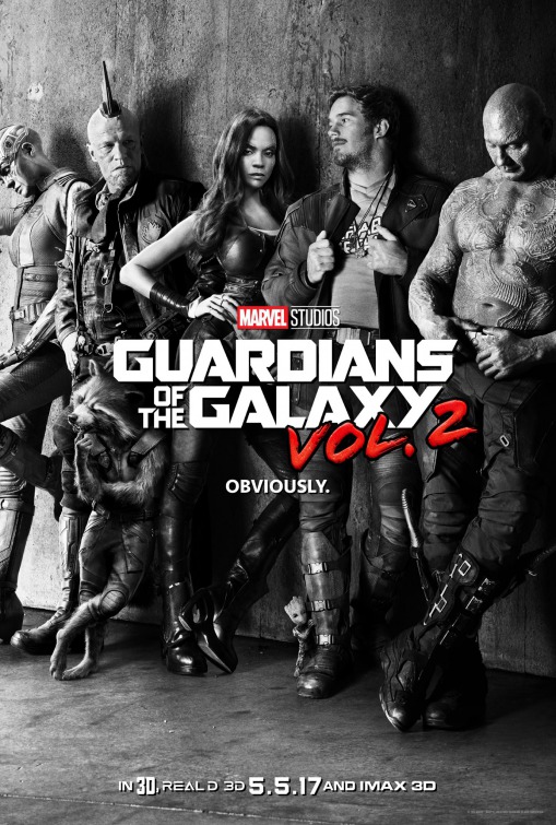 Imagem do Poster do filme 'Guardiões da Galáxia Vol. 2 (Guardians of the Galaxy Vol. 2)'