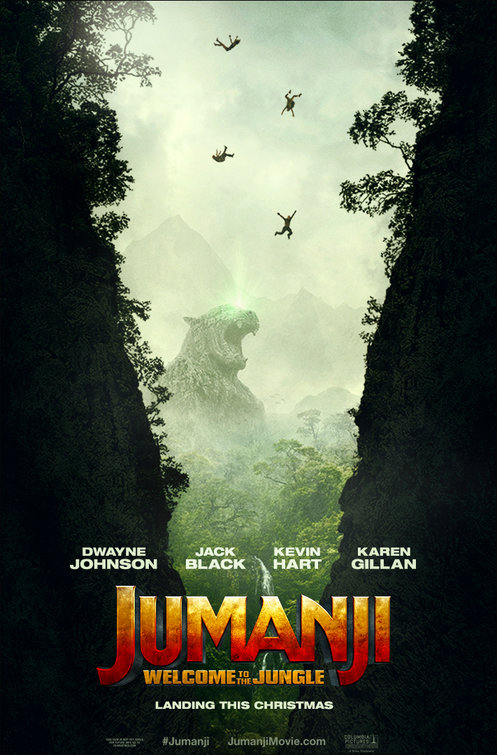 Imagem do Poster do filme 'Jumanji: Bem-Vindo à Selva (Jumanji: Welcome to the Jungle)'