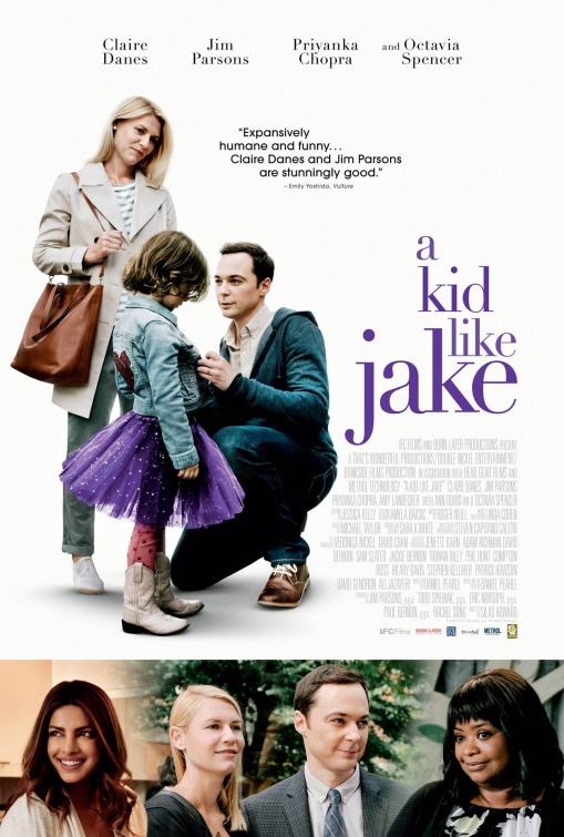 Imagem do Poster do filme 'Um Garoto como Jake (A Kid Like Jake)'