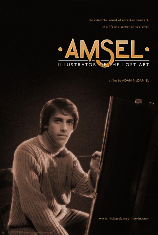 Imagem do Poster do filme 'Amsel: Illustrator of the Lost Art'