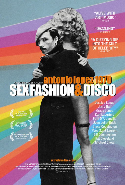 Imagem do Poster do filme 'Antonio Lopez 1970: Sex Fashion & Disco'