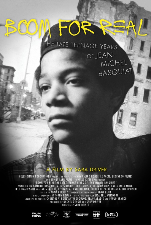 Imagem do Poster do filme 'Boom for Real: The Late Teenage Years of Jean-Michel Basquiat'