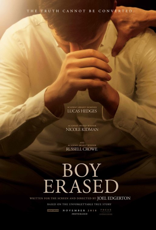 Imagem do Poster do filme 'Boy Erased: Uma Verdade Anulada (Boy Erased)'