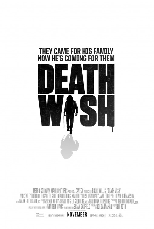 Imagem do Poster do filme 'Desejo de Matar (Death Wish)'