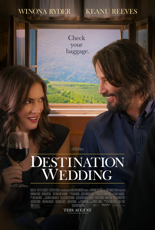 Imagem do Poster do filme 'Com Quem Será? (Destination Wedding)'