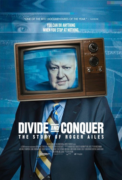 Imagem do Poster do filme 'Divide and Conquer: The Story of Roger Ailes'