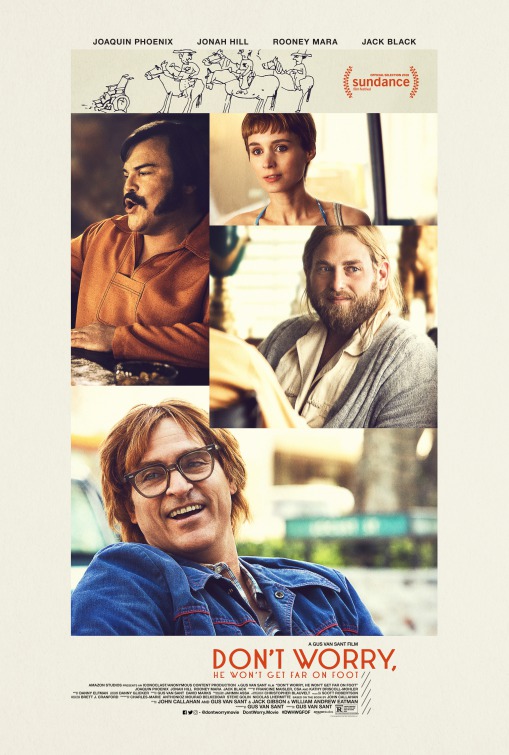 Imagem do Poster do filme 'A Pé Ele Não Vai Longe (Don't Worry, He Won't Get Far on Foot)'