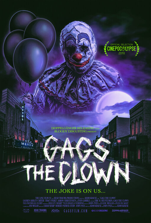 Imagem do Poster do filme 'O Palhaço de Green Bay (Gags The Clown)'