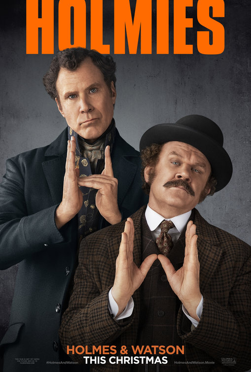 Imagem do Poster do filme 'Holmes and Watson'