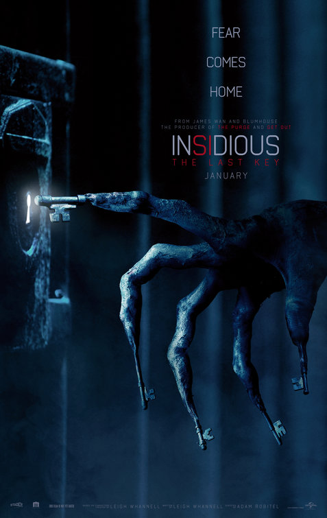 Imagem do Poster do filme 'Sobrenatural: A Última Chave (Insidious: The Last Key)'