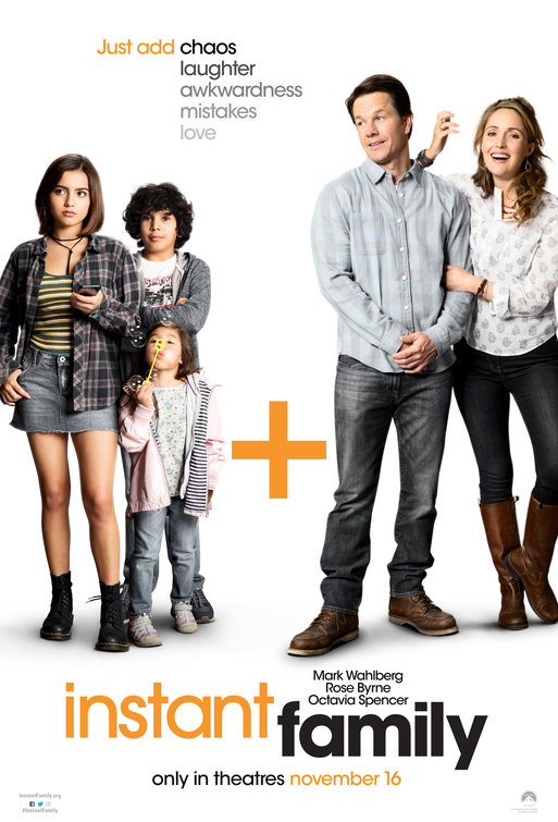 Imagem do Poster do filme 'De Repente Uma Família (Instant Family)'