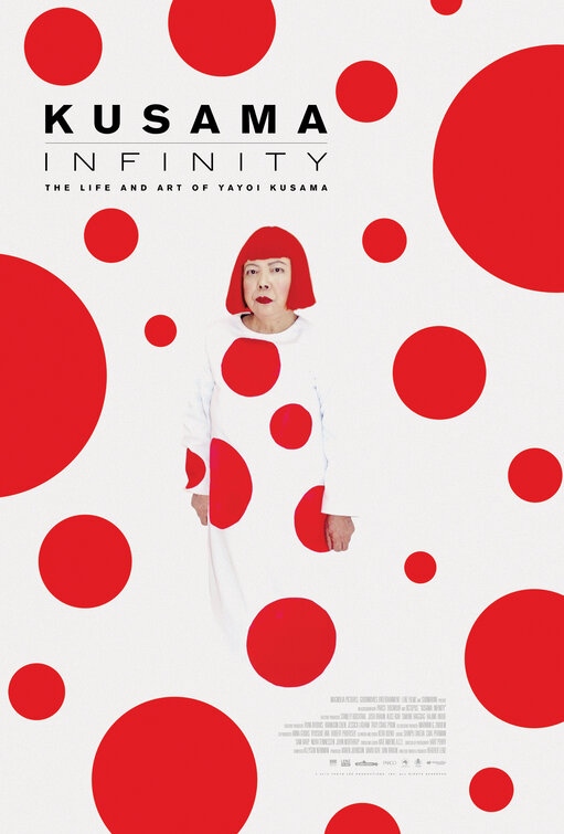 Imagem do Poster do filme 'Kusama: Infinity'