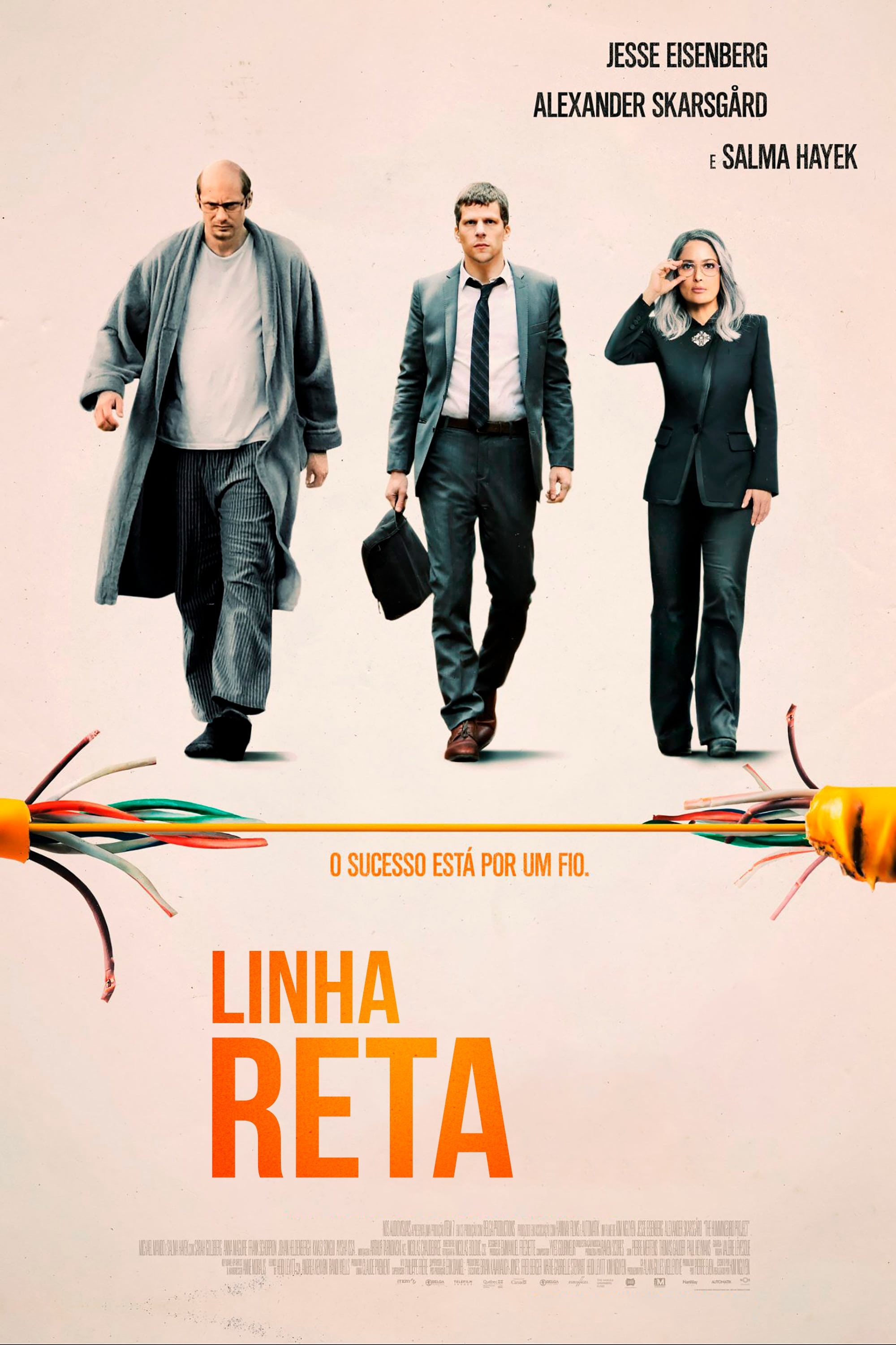Imagem do Poster do filme 'Linha Reta (The Hummingbird Project)'