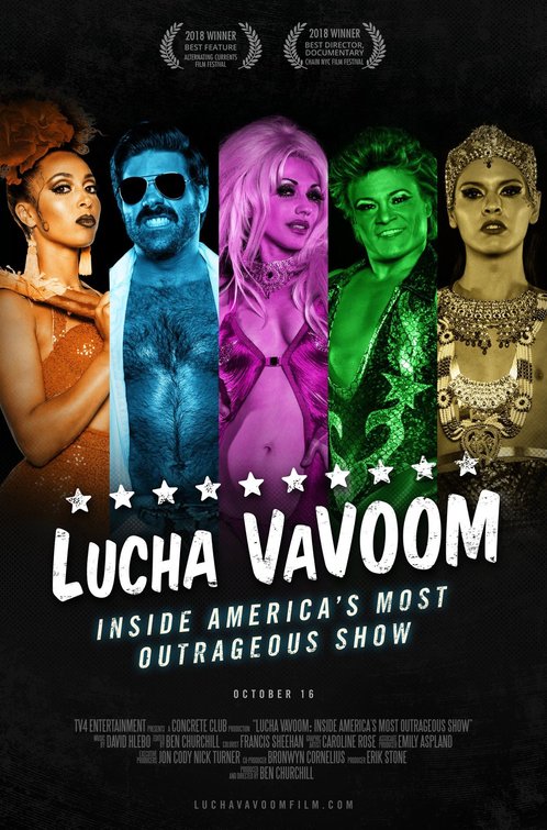 Imagem do Poster do filme 'Lucha VaVoom: Inside America's Most Outrageous Show'