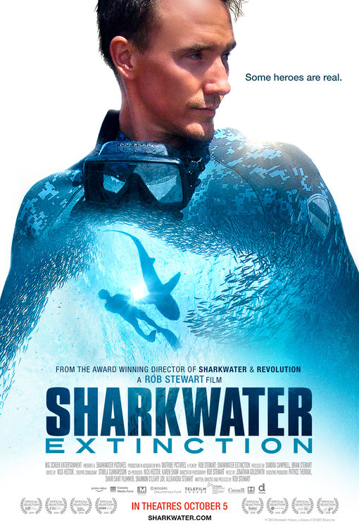 Imagem do Poster do filme 'Sharkwater Extinction'