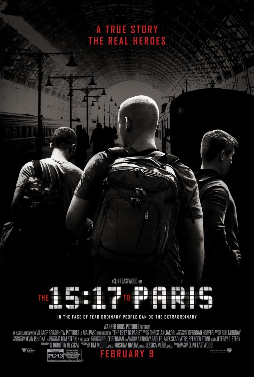 Imagem do Poster do filme '15h17: Trem Para Paris (The 15:17 to Paris)'