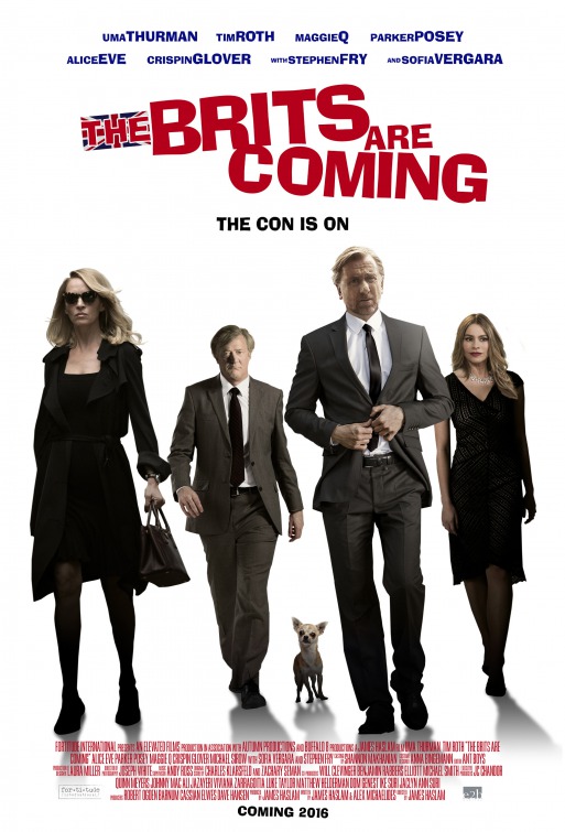 Imagem do Poster do filme 'Um Golpe Quase Perfeito (The Brits Are Coming)'