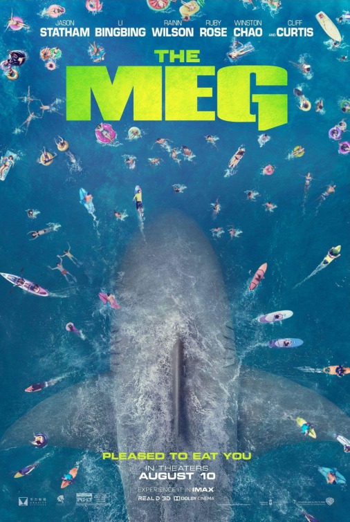 Imagem do Poster do filme 'Megatubarão (The Meg)'