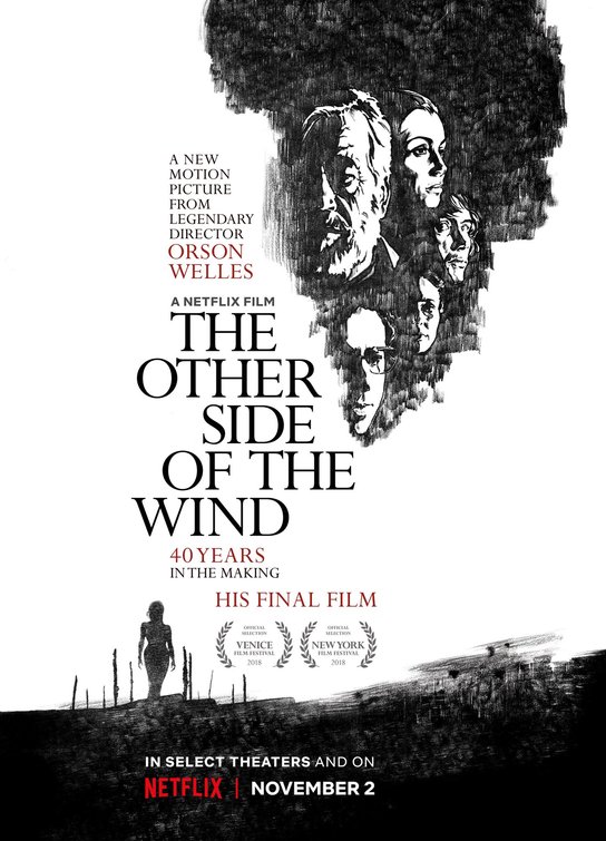 Imagem do Poster do filme 'O Outro Lado do Vento (The Other Side of the Wind)'