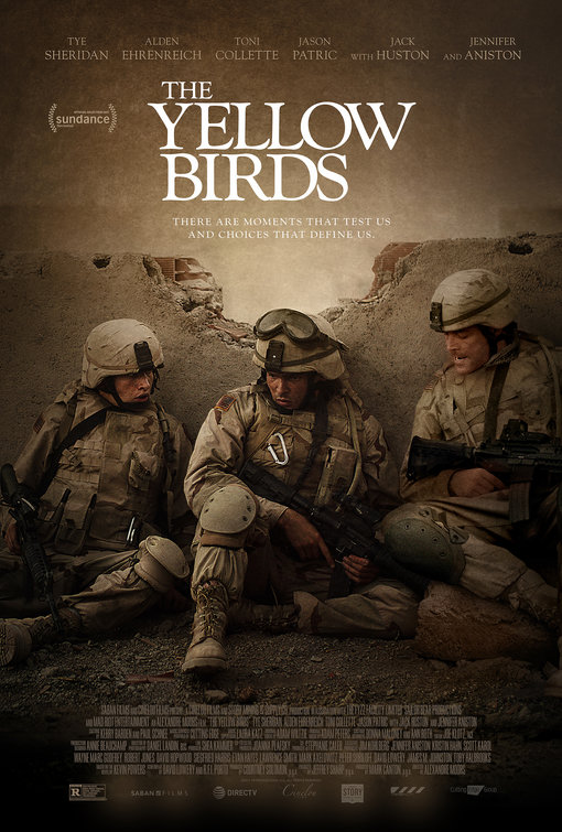 Imagem do Poster do filme 'Pássaros Amarelos (The Yellow Birds)'