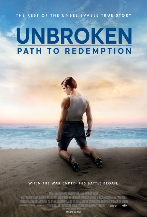 Imagem do Poster do filme 'Invencível: Caminho da Redenção (Unbroken: Path to Redemption)'