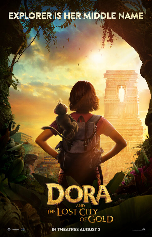 Imagem do Poster do filme 'Dora e a Cidade Perdida (Dora and the Lost City of Gold)'