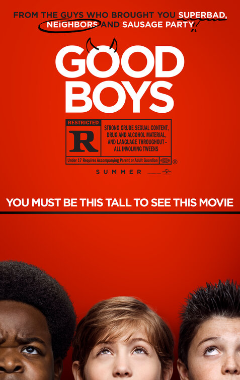 Imagem do Poster do filme 'Bons Meninos (Good Boys)'