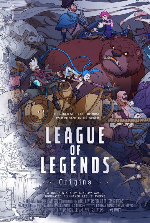 Imagem do Poster do filme 'League of Legends Origins'