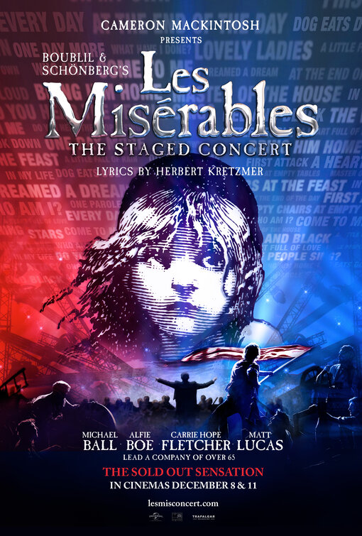 Imagem do Poster do filme 'Les Misérables: The Staged Concert'