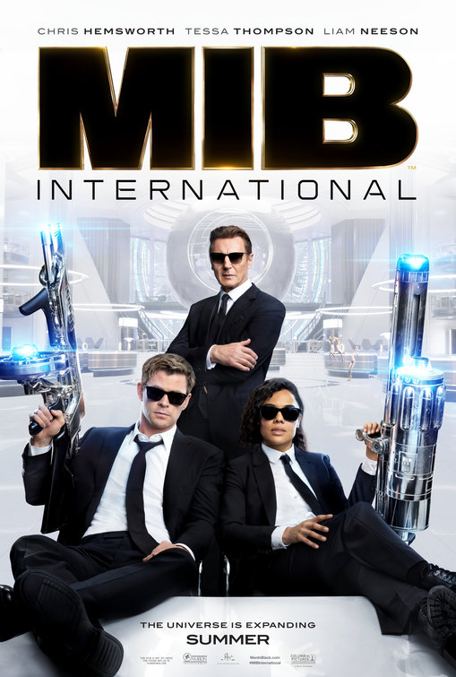 Imagem do Poster do filme 'MIB: Homens de Preto - Internacional (Men in Black: International)'