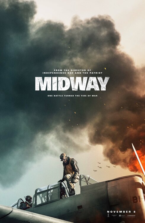 Imagem do Poster do filme 'Midway - Batalha em Alto-Mar (Midway)'