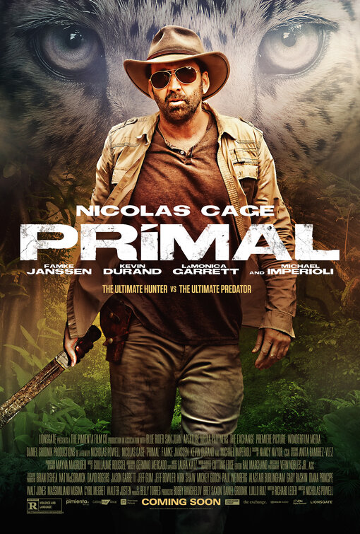 Imagem do Poster do filme 'Instinto Predador (Primal)'