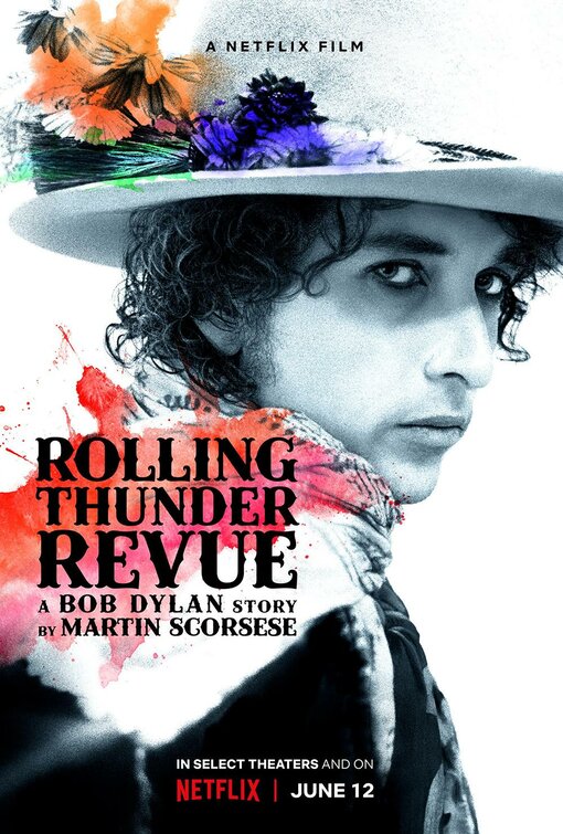 Imagem do Poster do filme 'Rolling Thunder Revue: A Bob Dylan Story by Martin Scorsese'