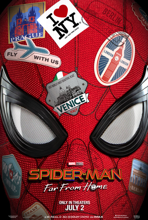 Imagem do Poster do filme 'Homem-Aranha: Longe de Casa (Spider-Man: Far From Home)'