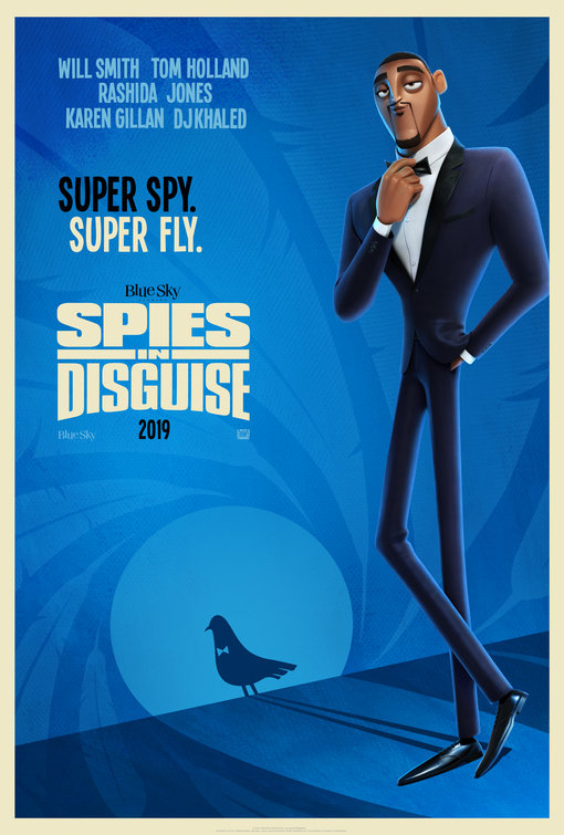 Imagem do Poster do filme 'Um Espião Animal (Spies in Disguise)'