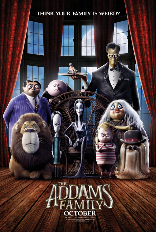 Imagem do Poster do filme 'The Addams Family'