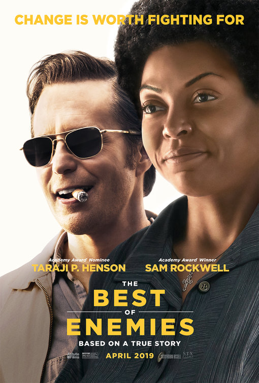 Imagem do Poster do filme 'Raça e Redenção (The Best of Enemies)'