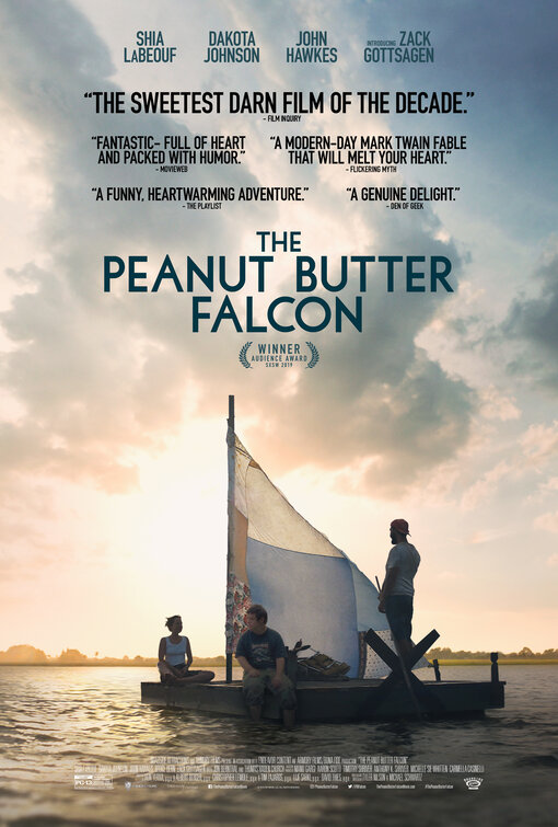 Imagem do Poster do filme 'O Falcão Manteiga de Amendoim (The Peanut Butter Falcon)'