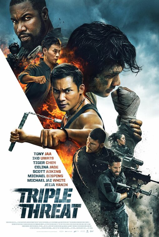 Imagem do Poster do filme 'Tripla Ameaça (Triple Threat)'