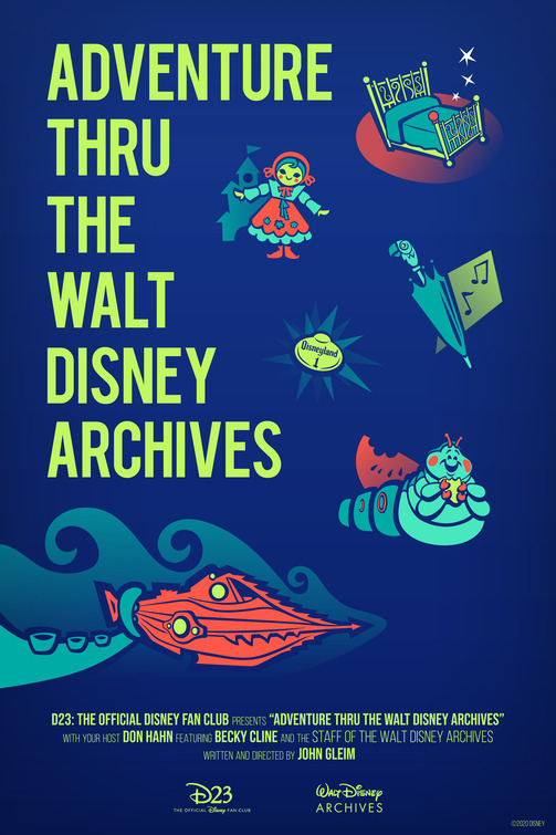 Imagem do Poster do filme 'Adventure Thru the Walt Disney Archives'