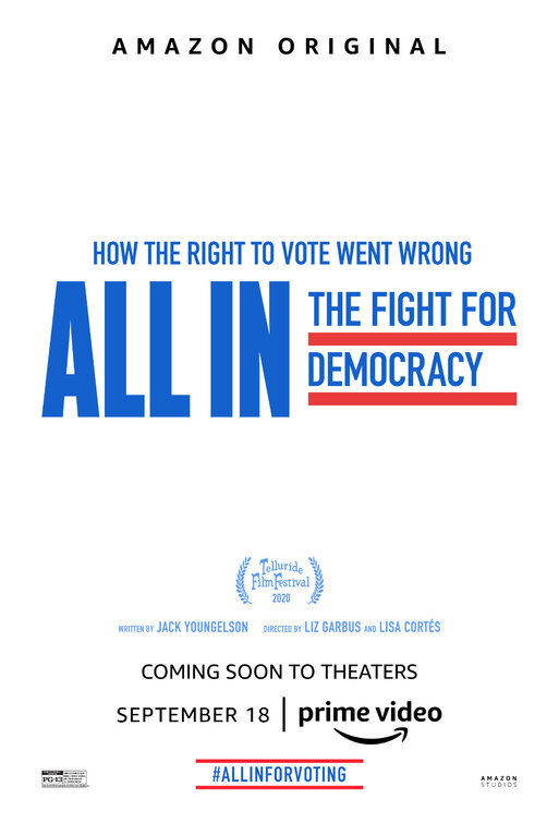 Imagem do Poster do filme 'Até o Fim: A Luta Pela Democracia (All In: The Fight for Democracy)'