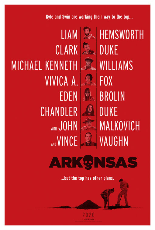 Imagem do Poster do filme 'Arkansas - Rei do Crime (Arkansas)'