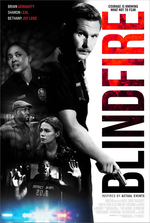 Imagem do Poster do filme 'Tiro às Cegas (Blindfire)'